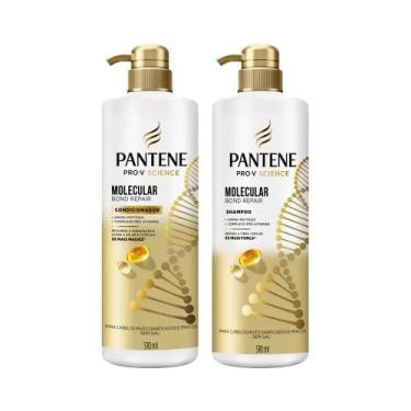 Imagem de Kit Pantene Bond Repair Shampoo 510ml + Condicionador Selador Molecula