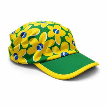 Imagem de Bandana com Aba Brasil Senhor Preço Verde e Amarelo Único