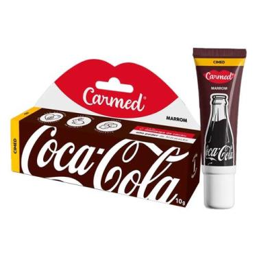 Imagem de Hidratante Labial Carmed Coca Cola Marrom 10g