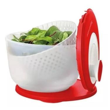 Imagem de Centrifuga Plus Secadora De Saladas Vermelha 3.9L - Tupperware