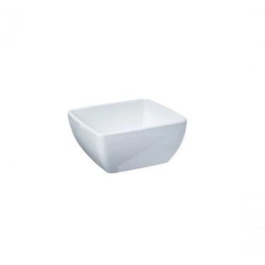 Imagem de Tigela Square Bowl Melamina Quadrada para Servir Petiscos Molhos e Acompanhamentos Resistente para Cozinha Square