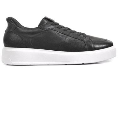 Imagem de Sapatênis Ferracini 9110-733 Masculino Flip Class Em Couro, 37, Preto,