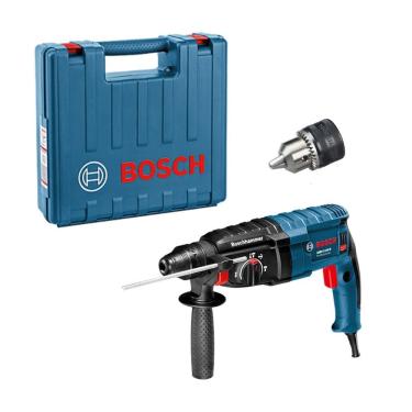 Imagem de Martelete Rompedor GBH 2-24 D 820W com SDS-plus e Embreagem de Segurança Cinza Bosch
