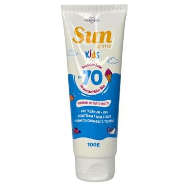 Imagem de Protetor Solar Kids FPS 70 Cheirinho Tutti-Frutti My Health 100g
