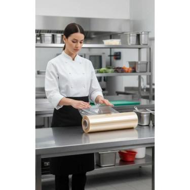 Imagem de Filme PVC Embalar Alimentos 45cm x 300m - Conservação Profis - Congrat