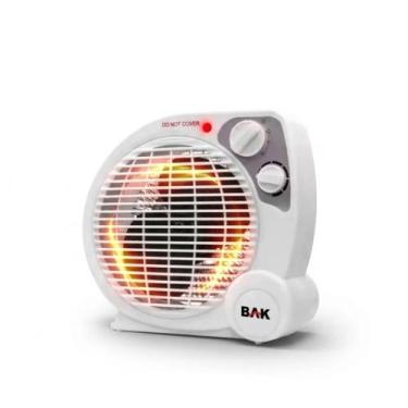 Imagem de Aquecedor Elétrico Portátil 110v 1500W Bak 4 Estágios Potente Quente e