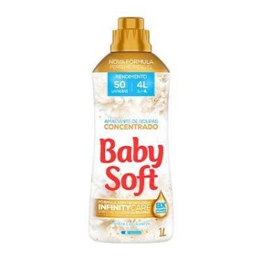 Imagem de Amaciante Baby Soft Conc tq de Cuidado - Branco 1l