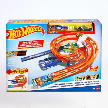 Imagem de Hot Wheels Pista de Brinquedo Giro Veloz Mattel HTK17