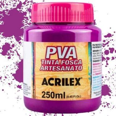 Imagem de Tinta Pva Fosca 250ml 549 Magenta Acrilex