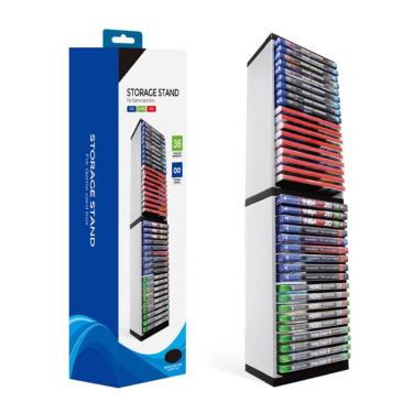 Imagem de Jogo Host Disk Tower Storage Rack Store 36 Discos de Jogo para PS4 PS5 Switch Xbox One