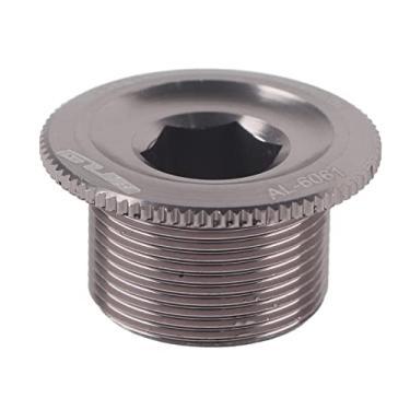 Imagem de parafusos de braço de manivela de cabeça hexagonal de bicicleta,Parafusos de braço de manivela, parafuso de fixação de manivela de liga de alumínio(Titanium Color)