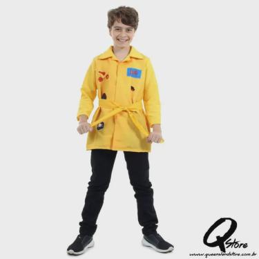 Imagem de Fantasia dpa Amarelo Infantil Pop - Detetives do Prédio Azul