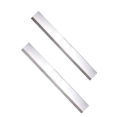 Imagem de MANUFORE 2 lâminas raspadoras de tinta de carboneto de 6,35 cm, lâminas de aço de tungstênio de borda dupla para remover tinta, cola, argamassa