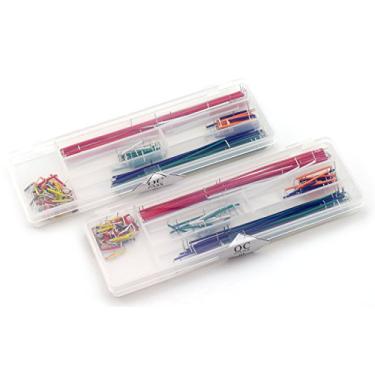 Imagem de ZYAMY — Cabos de rosca flexíveis sem solda, 2 caixas, com fios de rosca (280 peças no total)