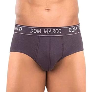 Imagem de Kit C/ 3 Cueca Slip Lisa De Algodão Dom Marco (3, GG)