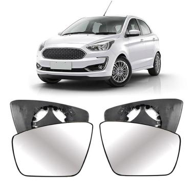 Imagem de Lente Retrovisor Ford Ka 2014 a 2022 Escolha o Lado