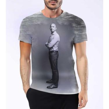 Imagem de Camisa Camiseta Jeff Bezos Magnata Frases Amazon Foco Hd 10 - Estilo K