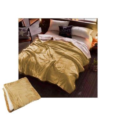 Imagem de Cobertor Edredom King Dupla Face Manta Sherpa Microfibra