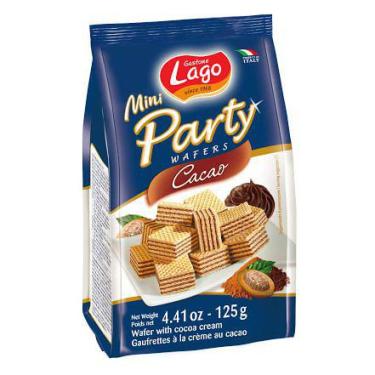 Imagem de Mini Party Biscoitos Wafer Chocolate Lago 125G