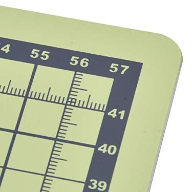 Imagem de Tapete de corte, tábua de corte portátil com design antiderrapante para cortar desenhos de escrita, selo de gravação, artesanato feito à mão para projetos de arte na escola ou em casa (verde Matcha)