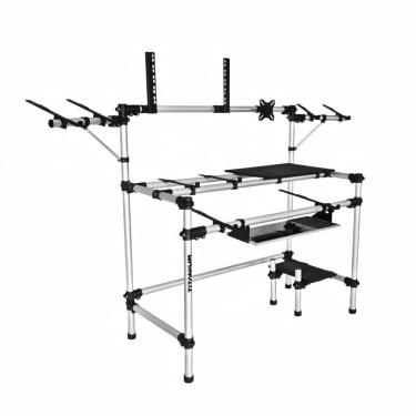 Imagem de Suporte Profissional DJ Em Alumínio Titanium Racks RS150 Para Estudio Compatível Com Controladoras e Teclados