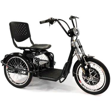 Imagem de Triciclo Elétrico - Village PAM - 800w - Preto - Plug and Move