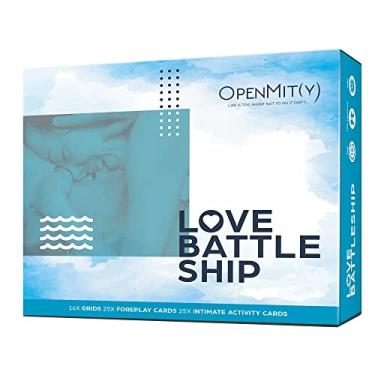 Imagem de OpenMity Love Battleship – Jogo de quarto de casal divertido e romântico, caixa para encontros noturnos – Ótimo presente de Dia dos Namorados, aniversário e casamento para casais