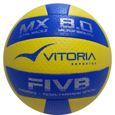 Imagem de Bola Volei Oficial Vitoria Mx 8.0 Pu Microfibra Macia