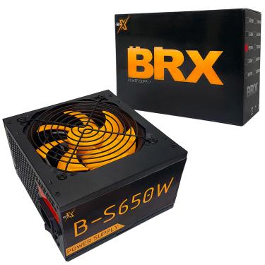 Imagem de Fonte 650W BRX B-S650W, ATX, Bivolt Automático