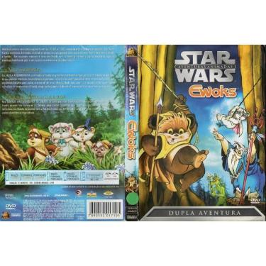 Imagem de aventuras animadas star wars ewoks dvd
