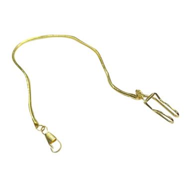 Imagem de Adorainbow 1 peça colete de corrente de relógio de bolso para mulheres colete de corrente masculino colete feminino corrente de bolso colete masculino, Dourado, 37X1CM