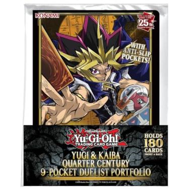 Imagem de KONAMI Portfolio Colecionável de Cartas Yu-Gi-Oh! 9 Bolso: Yugi e Kaiba Quarter Century