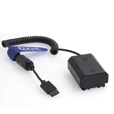 Imagem de Eonvic NP-FZ100 Bateria falsa acopladora CC para DJI Ronin-S Gimbal DC 12V Outport para Sony Alpha A9 II A9 A7R IV A7R III A7 III A6600