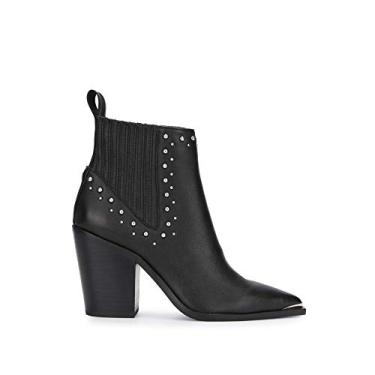 Imagem de Kenneth Cole New York Sapato social feminino West Side Bootie Studs Rb Uniform, Preto, 5