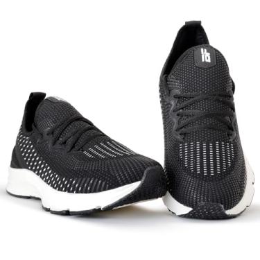 Imagem de Tênis Feminino Academia Caminhada Treino Malhar Musculação BF Shoes (Preto, BR, Adulto, Numérico, 36)