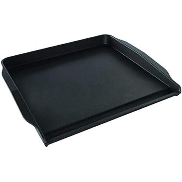 Imagem de Nordic Ware Chapa traseira para fogão, preta, antiaderente