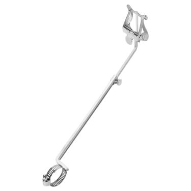 Imagem de YIJU Clarinete lira clipe clarinete lira, braçadeira de música de metal instrumento trompete marcha braçadeira,