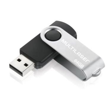 Imagem de Pen Drive Usb 2.0 - Twist - 64 Gb - Multilaser