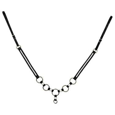 Imagem de Peitoral de Couro SV5191 - Preto