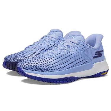 Imagem de Skechers Viper Court Elite Feminino, Claro/azul, 6.5