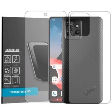 Imagem de Película Hidrogel HD Frente e Verso Para Motorola Thinkphone - GR Glob