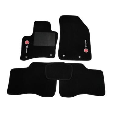 Imagem de Jogo Tapete Carpete Luxo 10Mm Fiat Toro - Scar Acessorios
