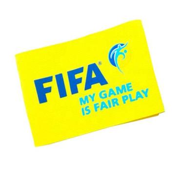 Imagem de Faixa Braçadeira de Capitão de Futebol Importada Ajustável - Estilo Bo