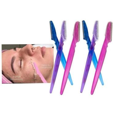 Imagem de Lâmina Sobrancelha Dermaplaning Removedor Pelos 6 Navalhas - Marco Bon