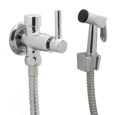 Imagem de Ducha Higiênica Chuveirinho Banheiro Com Desviador Cromado - Shop Hidr