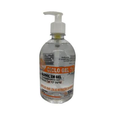 Imagem de Alcool 70% gel pump 450g ciclofarma