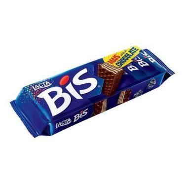 Imagem de Kit C/10 Caixas Chocolate Bis Lacta 100,8g