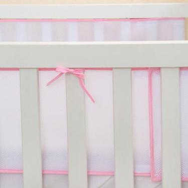 Imagem de Tela Protetora Respirável Para Lateral de Berço Americano e Mini Berço