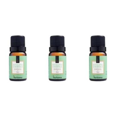Imagem de Kit 3 Essências Eucalipto E Hortelã - 10Ml Via Aroma