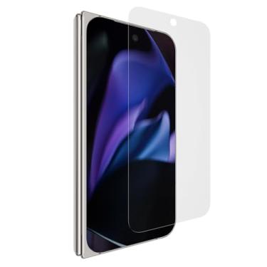 Imagem de Case-Mate Protetor de tela Google Pixel 9 Pro Fold Ultra - 20 cm - Vidro temperado anti-arranhões com 5x proteção contra estilhaços - Vidro 9H durável com moldura de instalação, alta clareza,